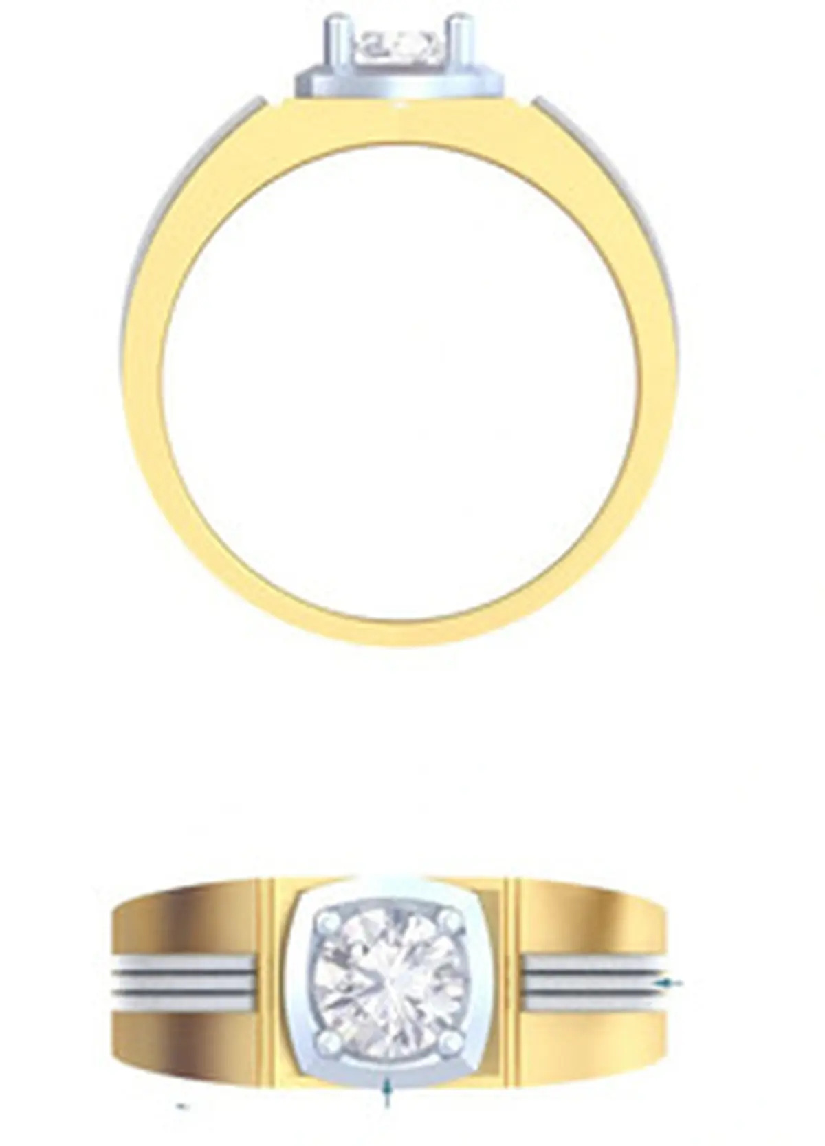 Round Diamond Solitaire Ring 